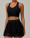 Lace Tennis Top