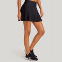 black pleated tennis skirt
