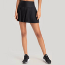 black tennis skirt