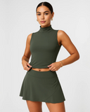 green tennis matching