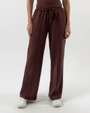 tennis jogger pants brown