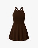 Tennisjurk met Ronde Hals