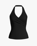 black tennis top