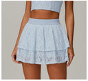 Lace Tennis Skirt