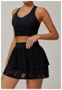 Lace Tennis Skirt