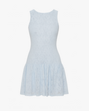 blue lace tennis dress