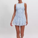 blue tennis dress lace movie