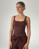 tennis jogger top with bh pads