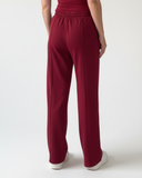 back of the jogger pants red