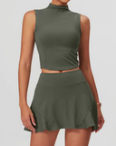 Tennis Top with Turtleneck