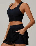 Lace Tennis Top