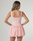 back of the pink tennis dress