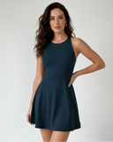 Tennisdress with Round Neck