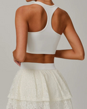 Lace Tennis Top