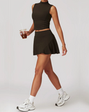 Tennis Top with Turtleneck