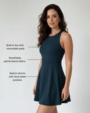 Tennisdress with Round Neck