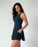 pockets of the blue tennis dress