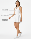 Tennis Dress with Collar