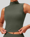 Tennis Top with Turtleneck