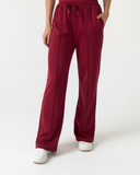 red jogger pants