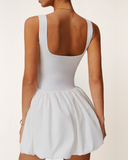 Tennis Dress with Puff Skirt
