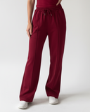 jogger pants red