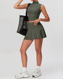 Tennis Top with Turtleneck