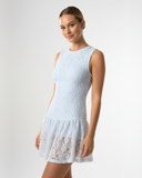 blue lace dress for tennis