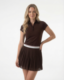 Mesh tennis skirt