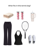 Chique Tennis Racket Bag