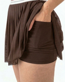 Mesh tennis skirt
