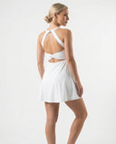 Tennisjurk met gedraaide rug