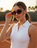 Retro Oval Sunglasses