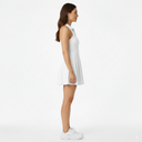 Tennis Dress with Collar - Green